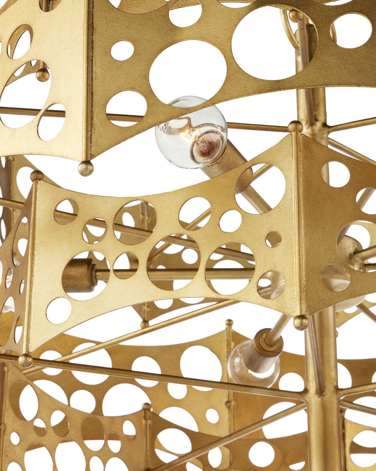 Emmental Gold Chandelier